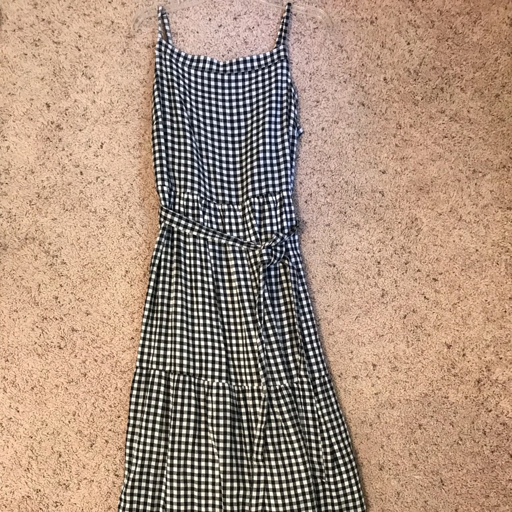 Old Navy Checkered Maxi